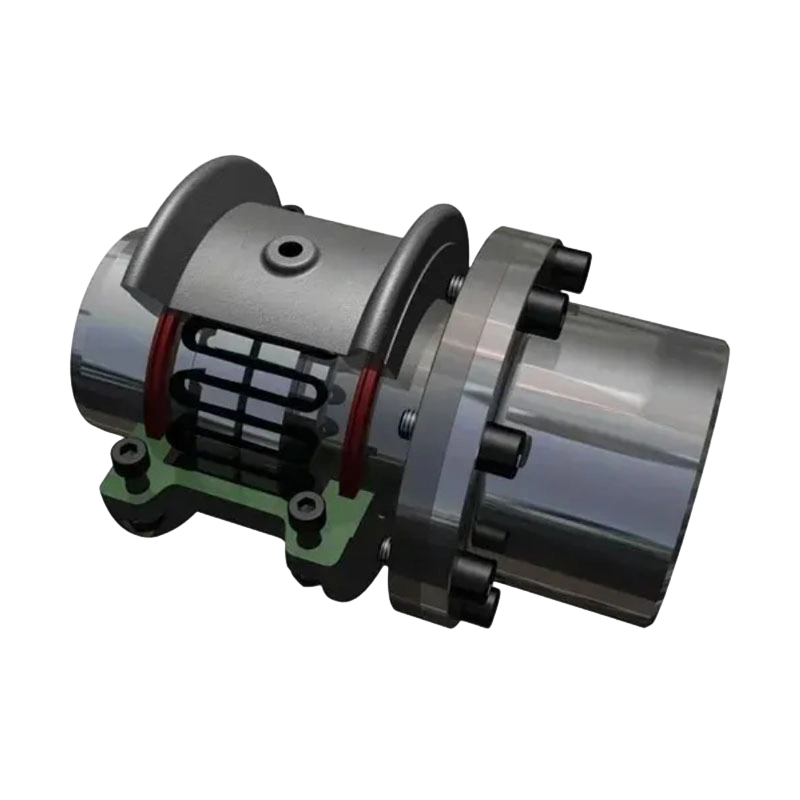 Acoplamiento de resorte de serpiente tipo brida simple T35